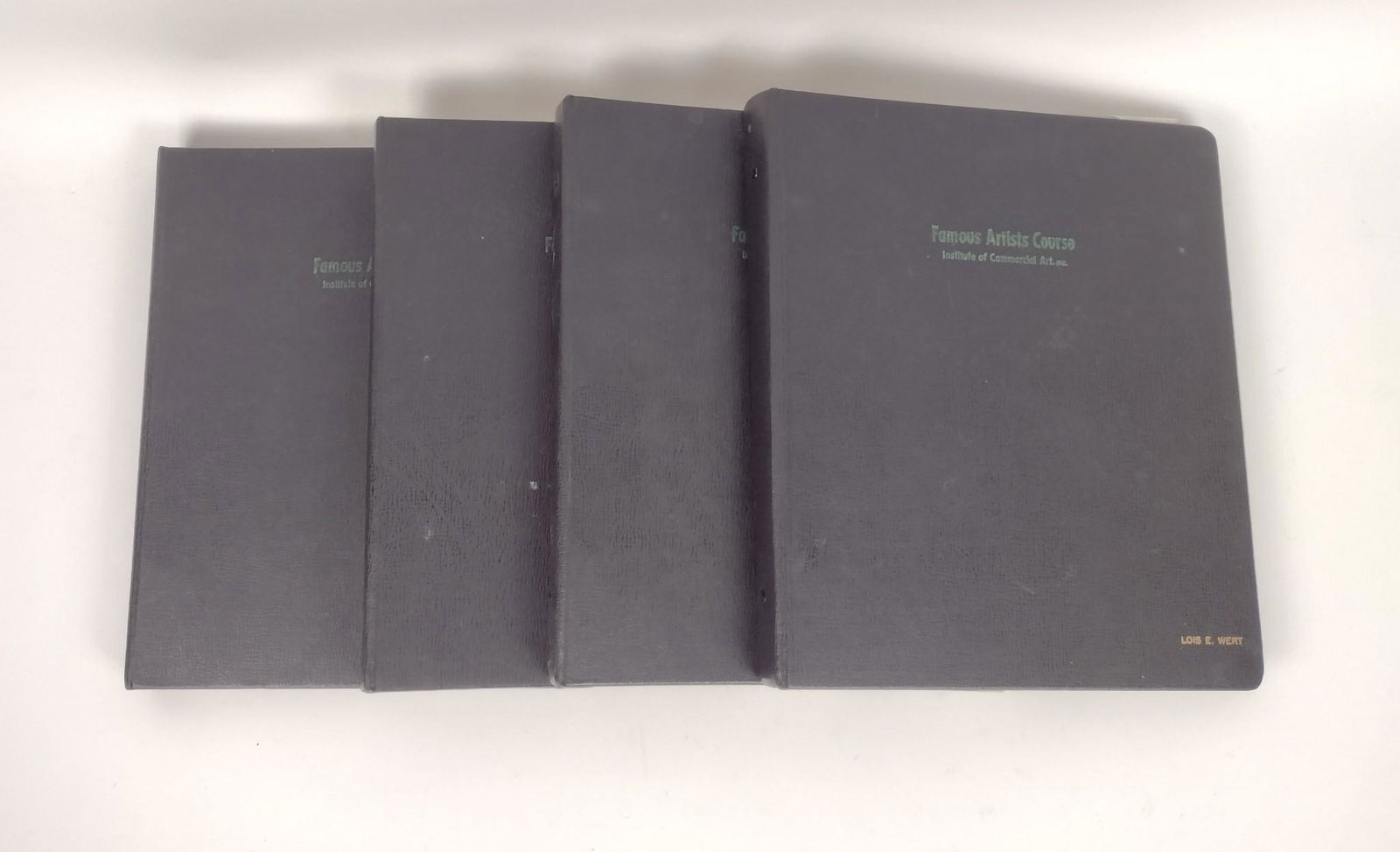 4 1950 Famous Artists Course Lesson Books (1 of 19)