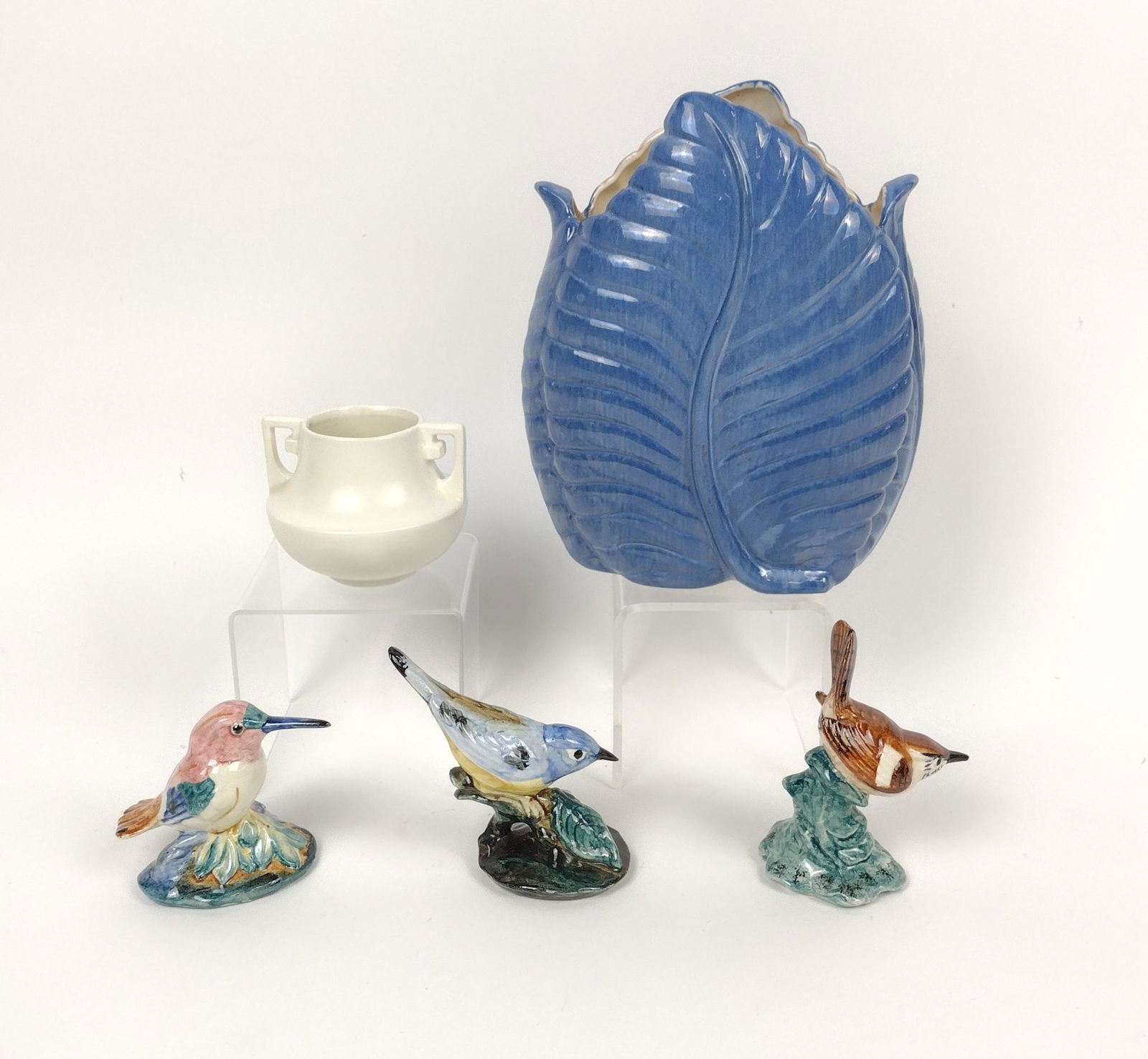 5 Pcs Stangl incl Terra Rose Vase (1 of 2)