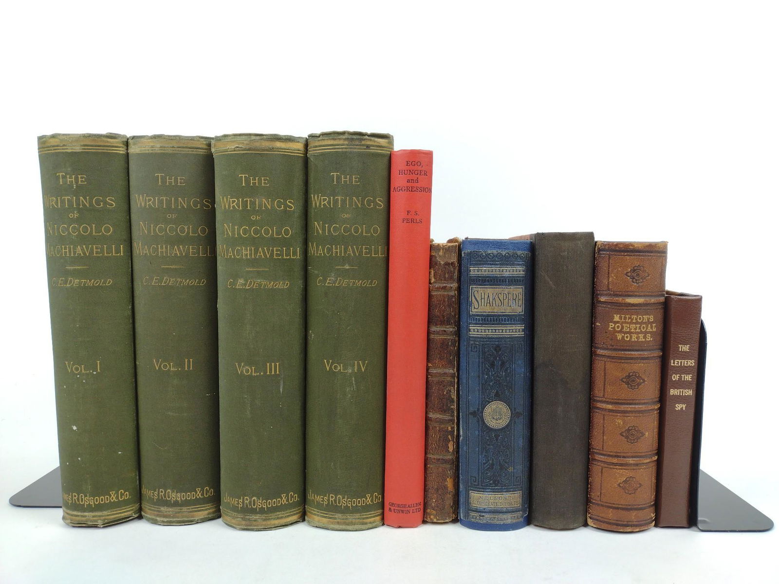 10 Books Incl The Writings Of Niccolo Machiavelli (1 of 16)