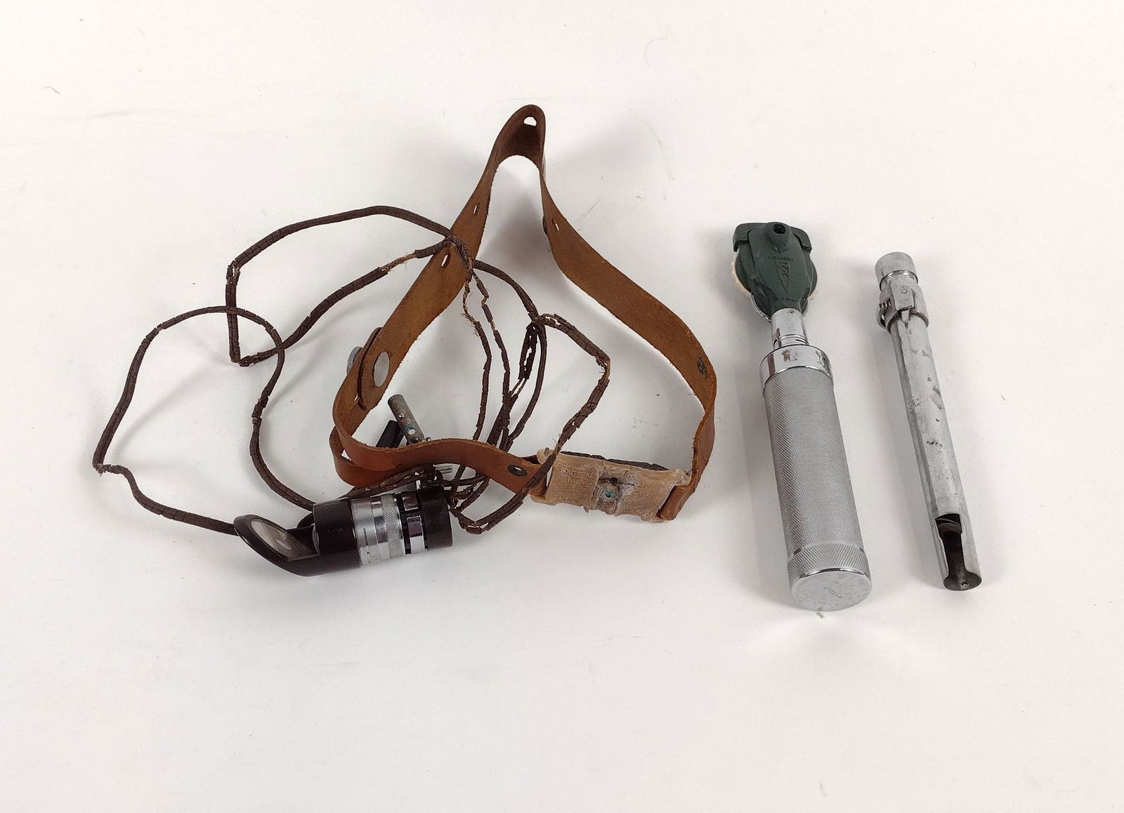 3 Antique Medical Tools incl Headlamp (1 of 5)