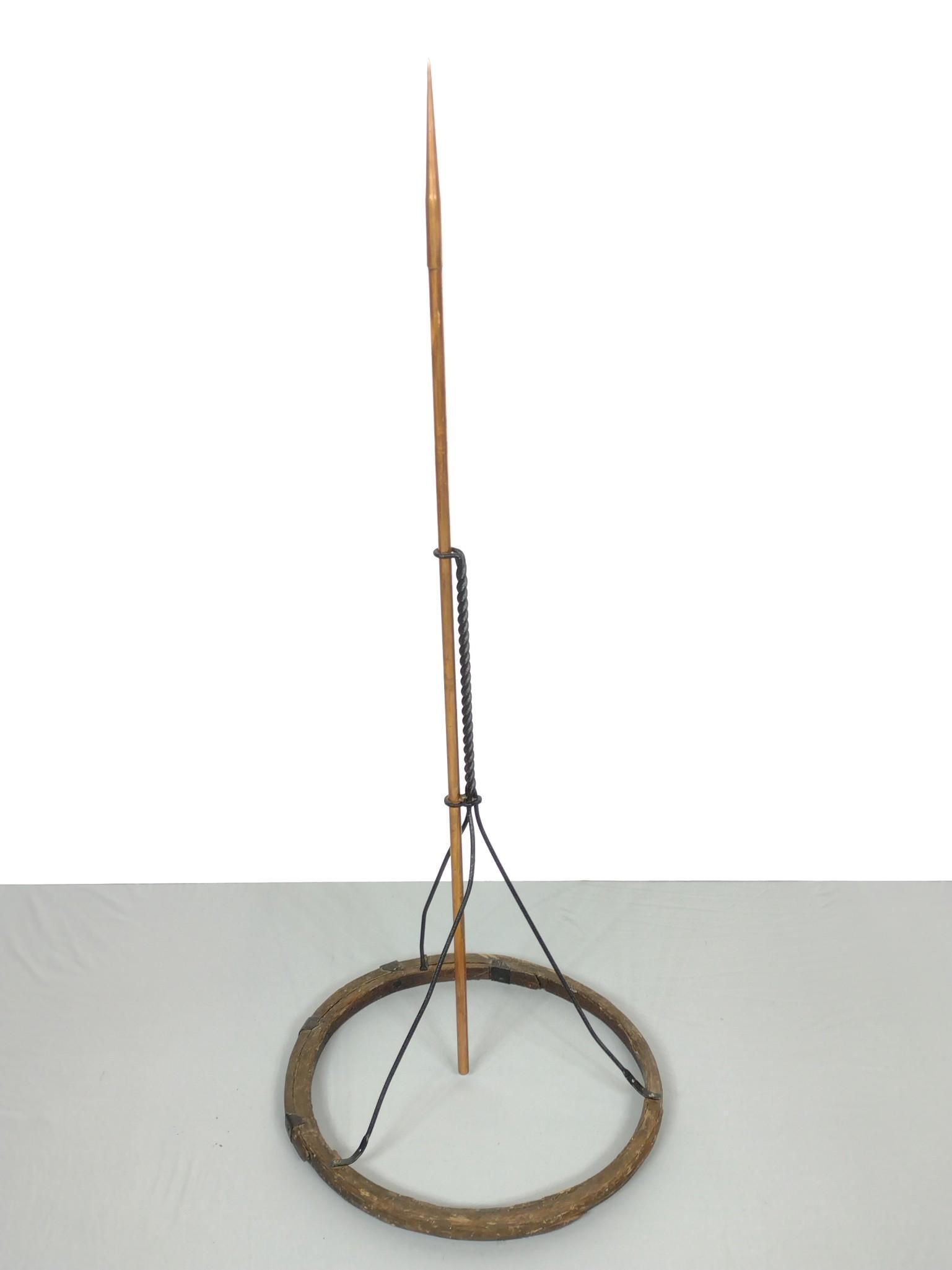 Copper Lightning Rod On Antique Stand (1 of 5)