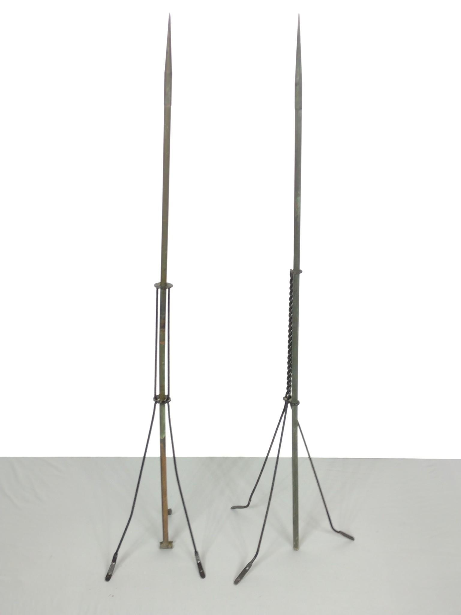 2 Antique Lightning Rods (1 of 6)