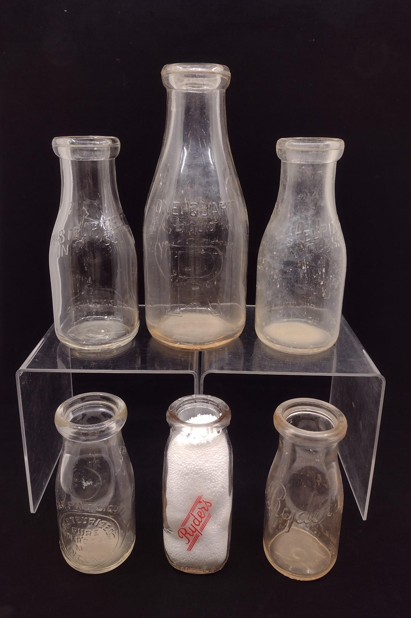 6 Ryder's Dairy Lemoyne, PA Milk Bottles (1 of 7)
