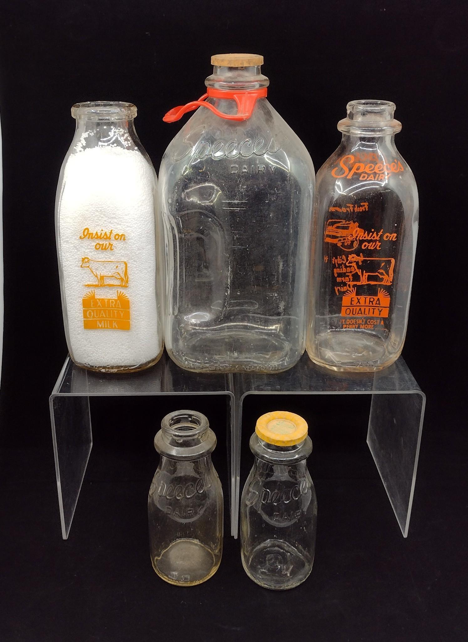5 Speece's Dairy Dauphin, PA Milk Bottles (1 of 6)
