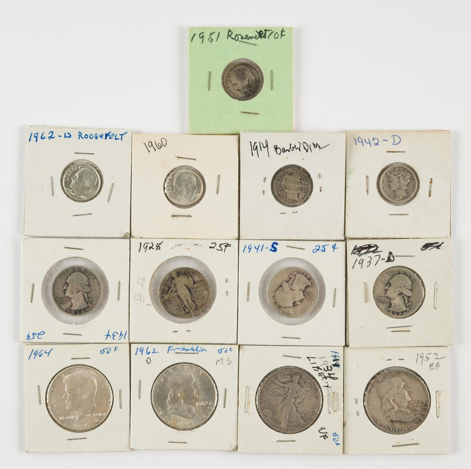 US 90% Silver Coins (1 of 7)