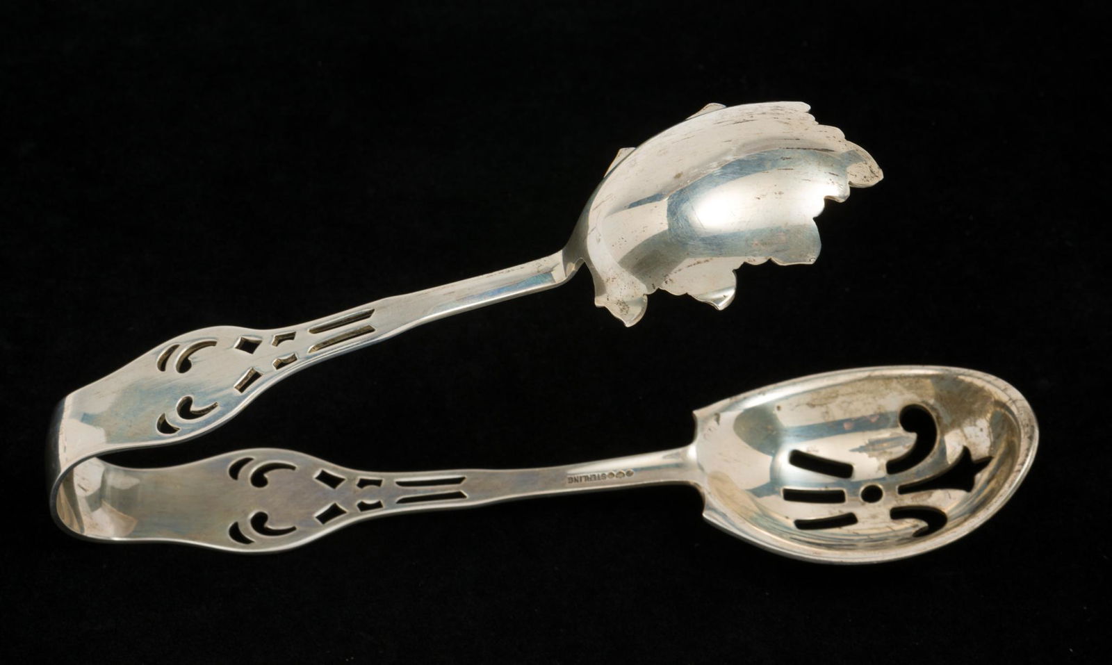 Watson Co. Sterling Tongs (1 of 2)