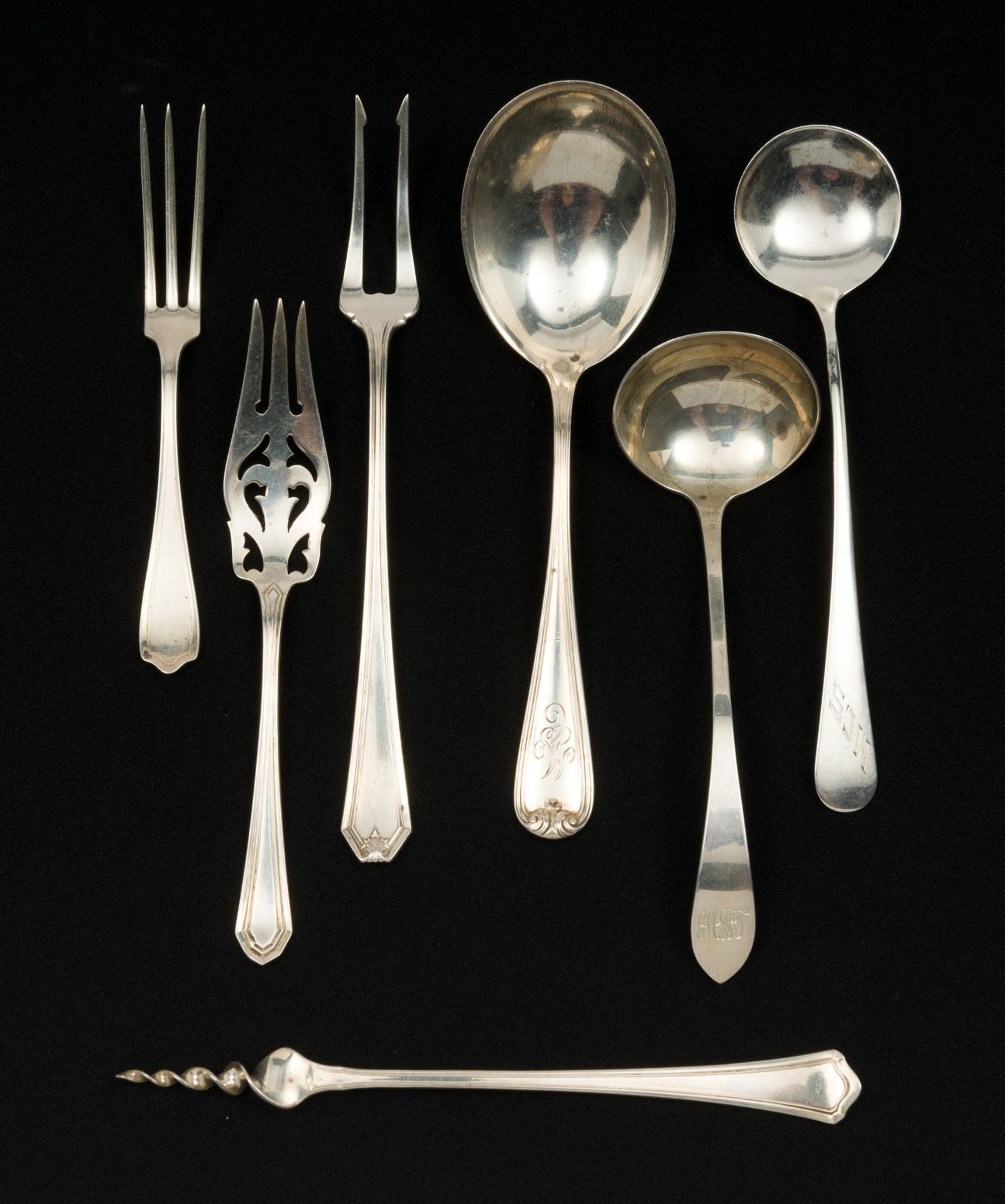 7 Small Pieces Sterling Flatware (1 of 15)
