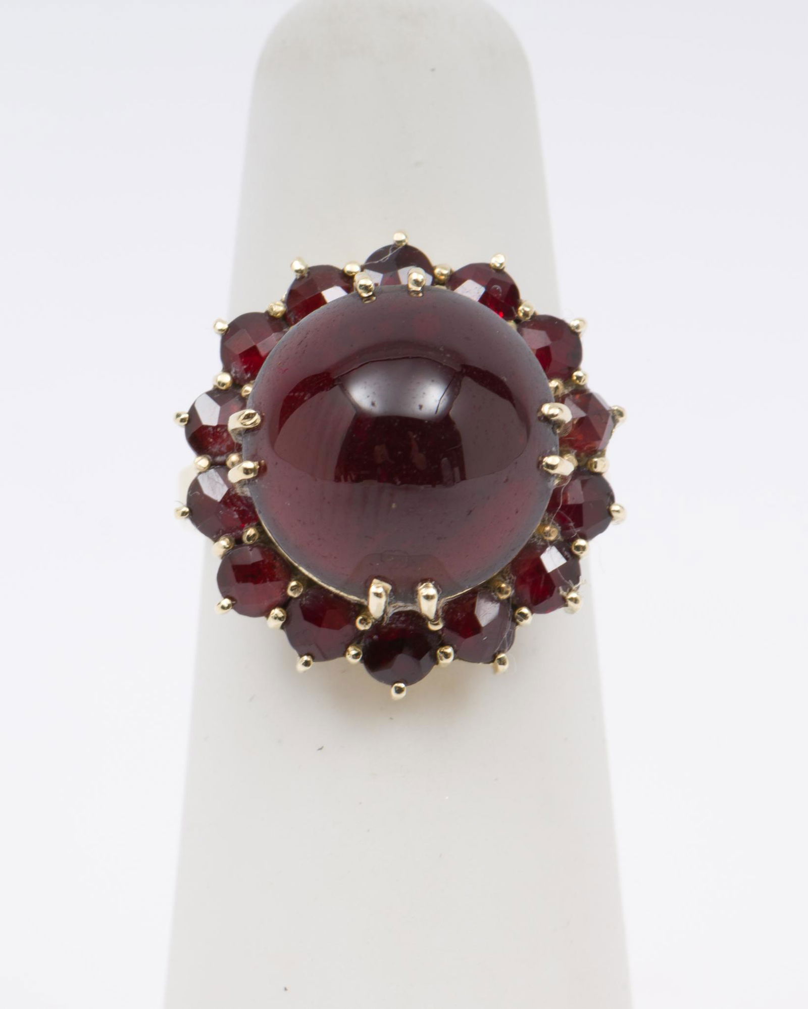 Antique 14K Gold and Garnet Ring (1 of 4)