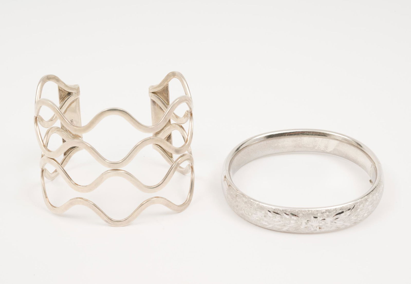 2 Sterling Bracelets (1 of 6)