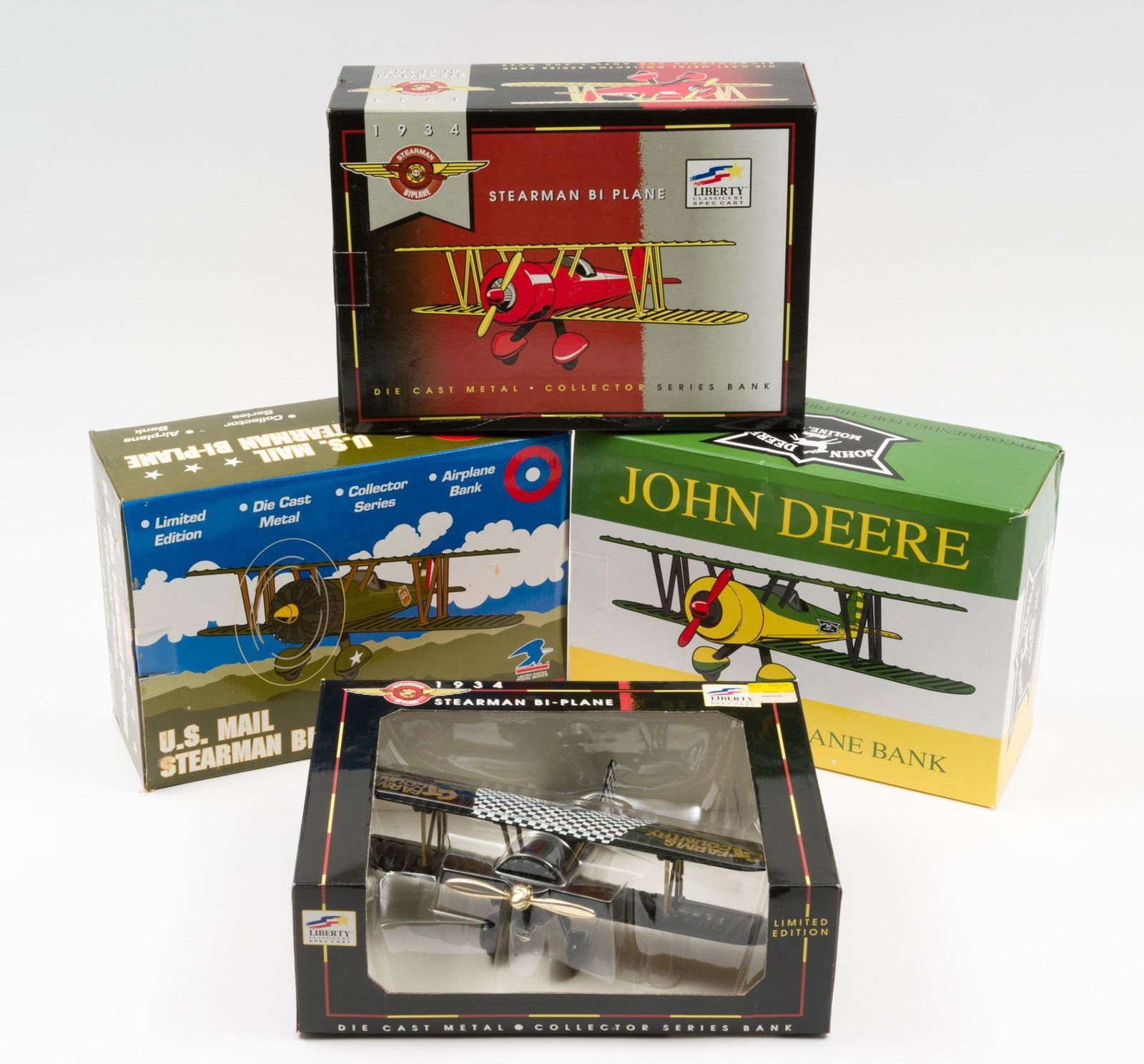 4 Liberty Bi Plane Bank Models (1 of 3)