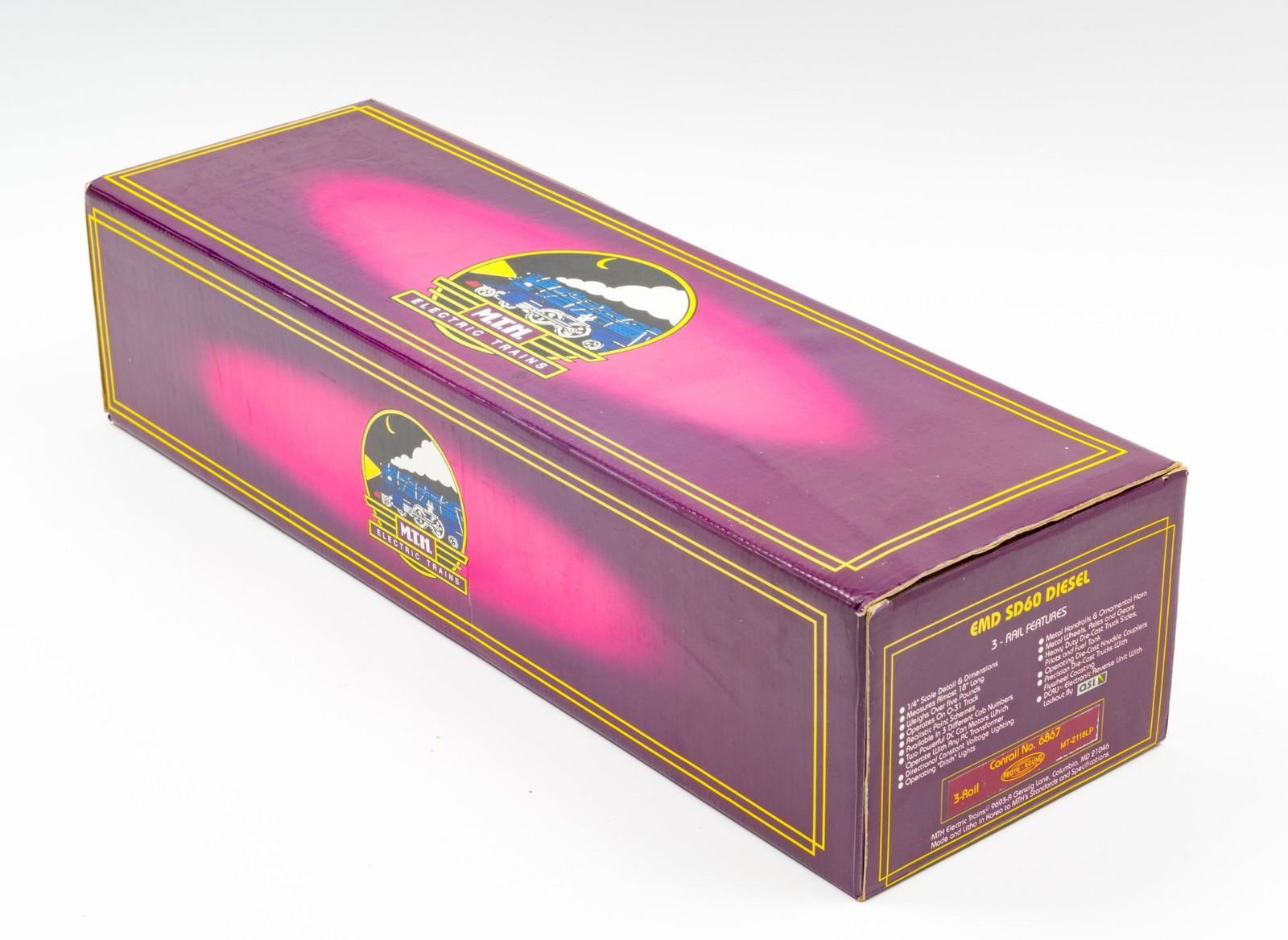 EMD SD60 Diesel Conrail 6867 Locomotive (1 of 2)