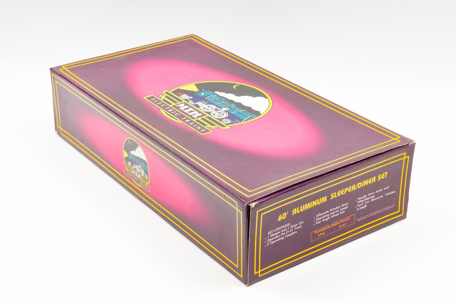 MTH PA 60' Aluminum Sleeper / Diner Set (1 of 2)