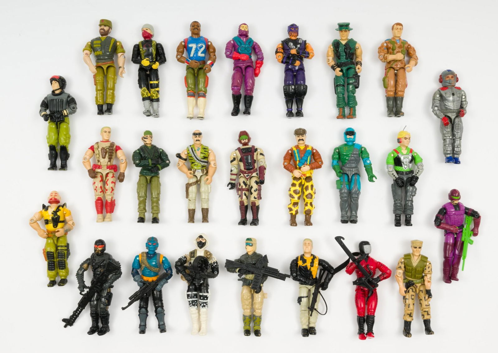 25 Vintage GI Joe Action Figures (1 of 6)