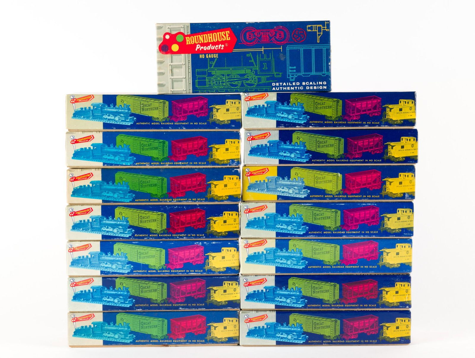 15 Roundhouse Products HO Train Cars Incl. Union Pacific (1 of 2)