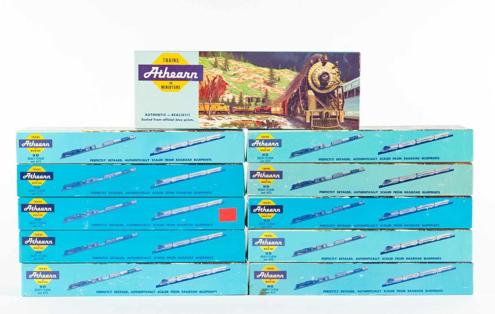 11 Athearn HO Train Cars Incl. New York (1 of 2)