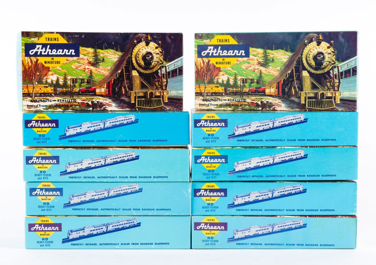 10 Athearn HO Train Cars Incl Southern Pacific (1 of 2)