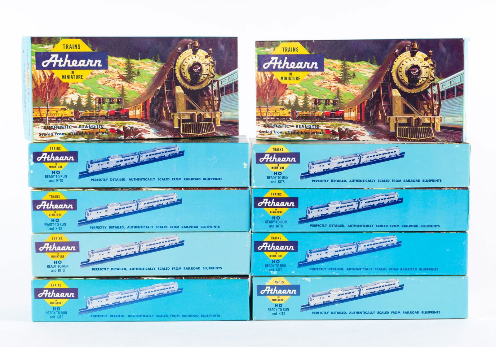 10 Athearn HO Train Cars Incl New York Central (1 of 2)