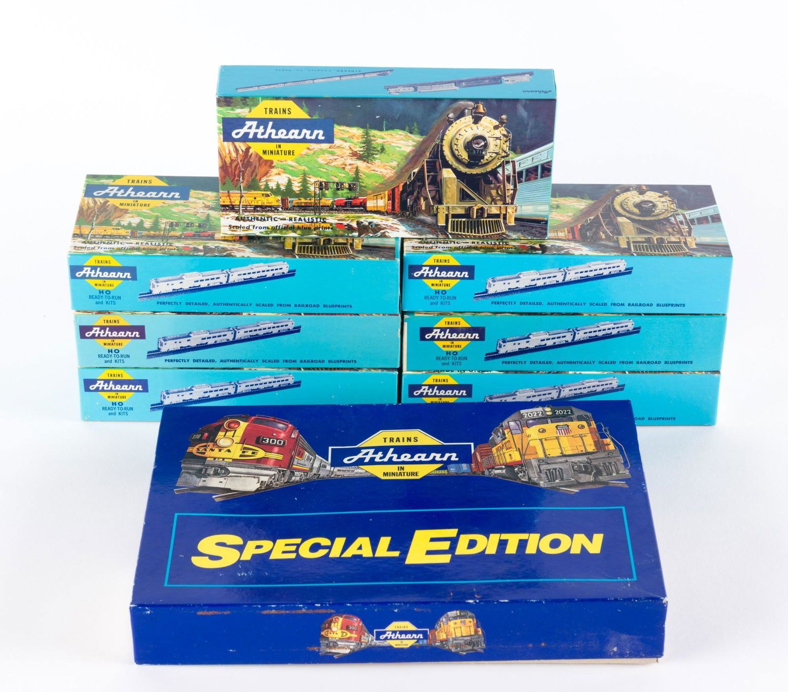 8 Athearn HO Trains And Cars Incl. Special Edition (1 of 2)
