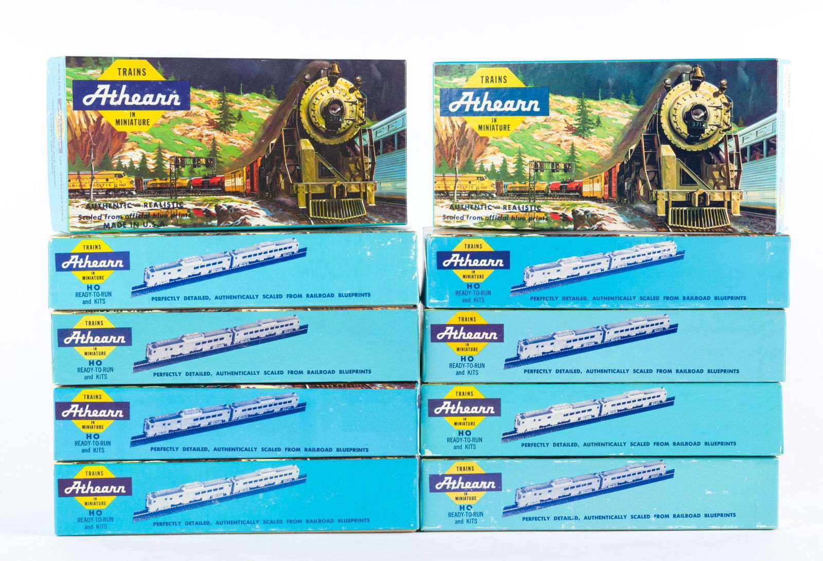 10 Athearn HO Trains Incl. Pennsylvania (1 of 2)