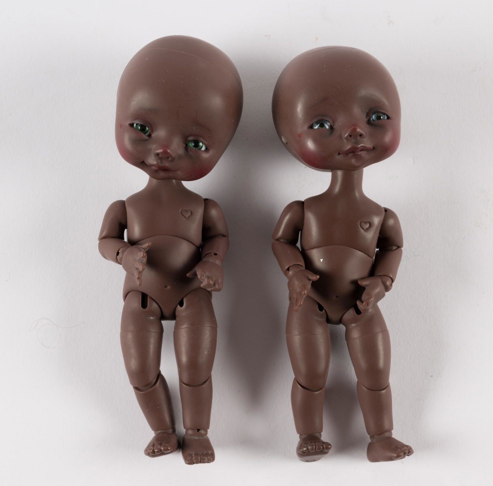 2 6" Dark-Toned Nikki Britt BJD (1 of 2)