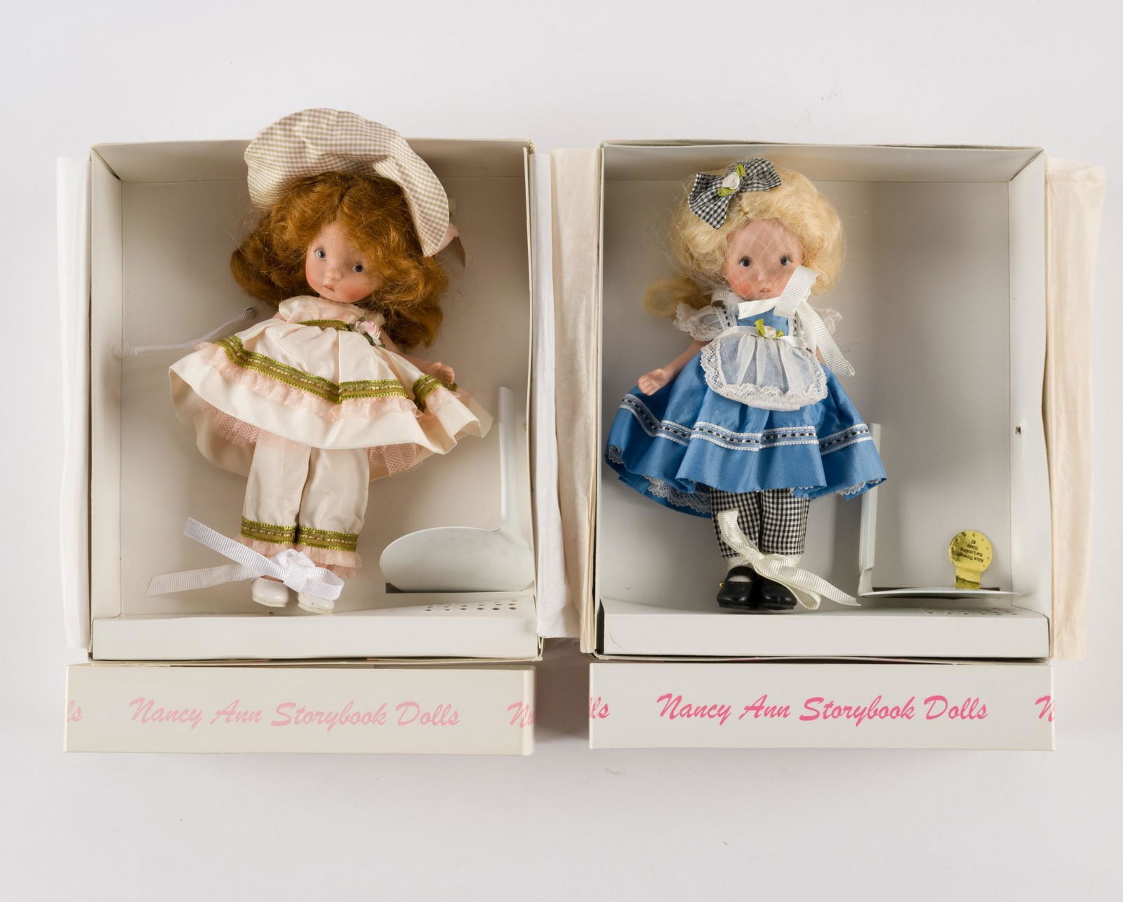 2 Effner Nancy Ann Storybook Dolls In OB (1 of 3)