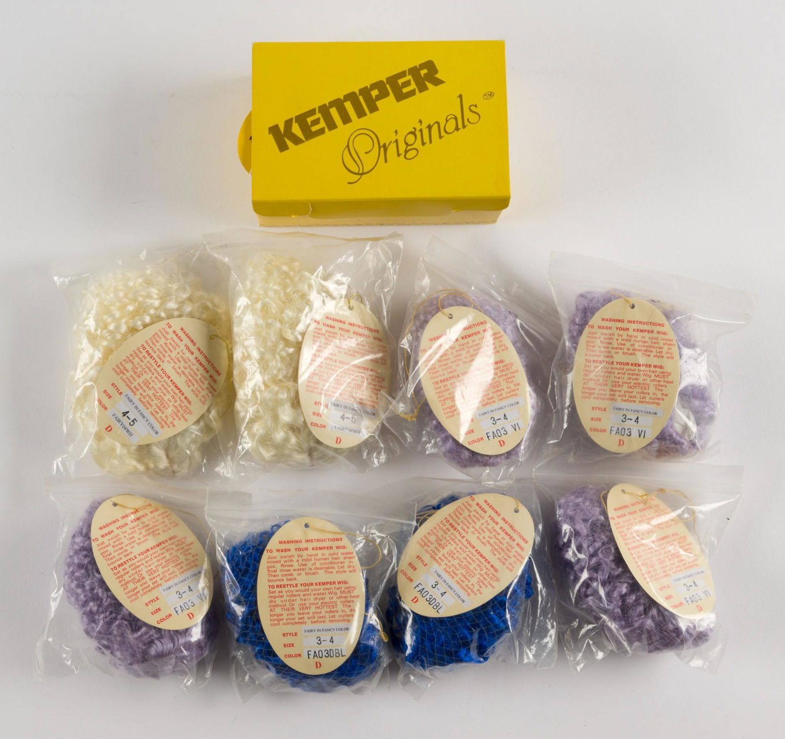 9 Kemper Doll Wigs (1 of 4)