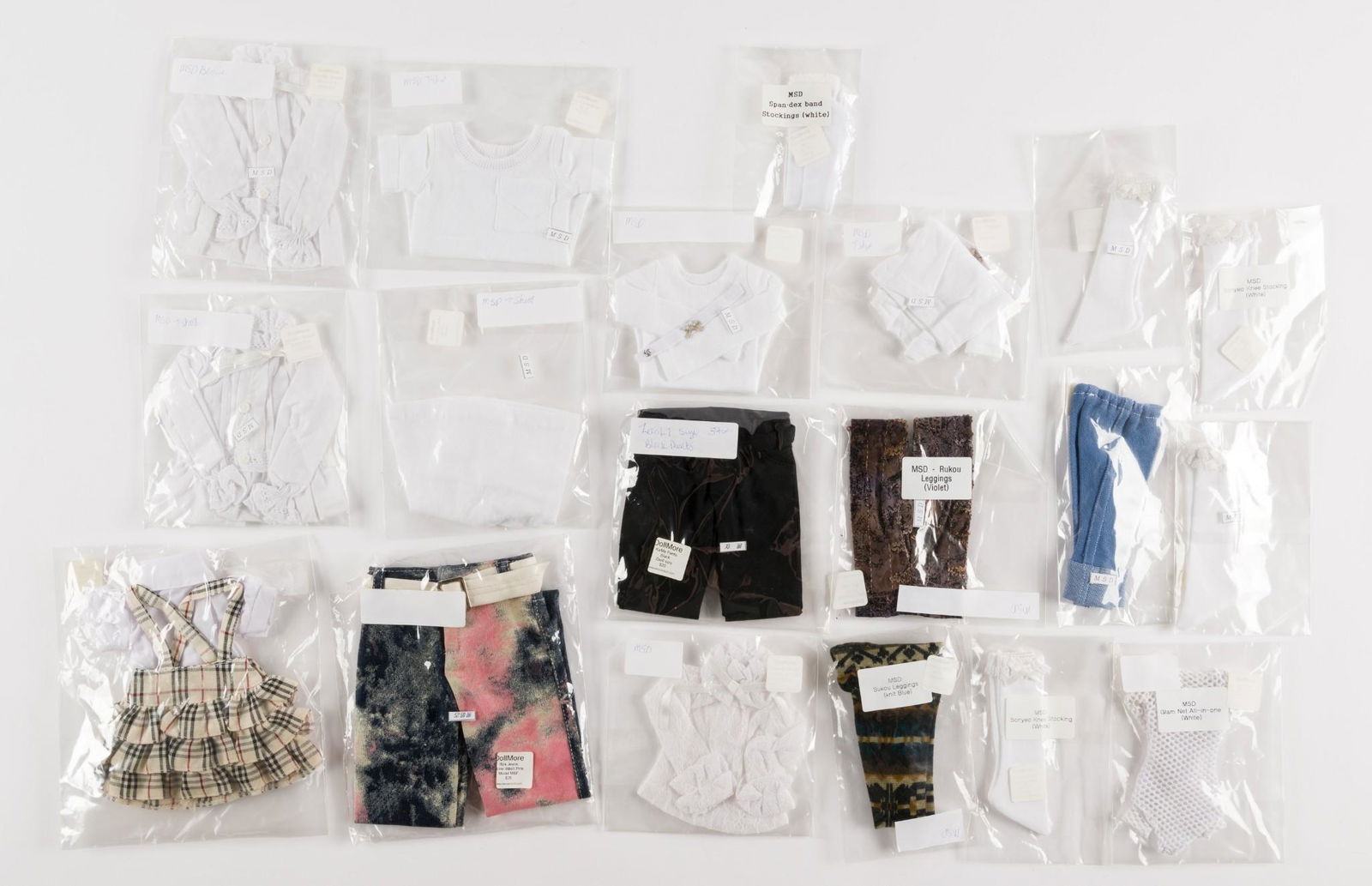 19 Packages Of Dollmore Doll Clothes (1 of 4)