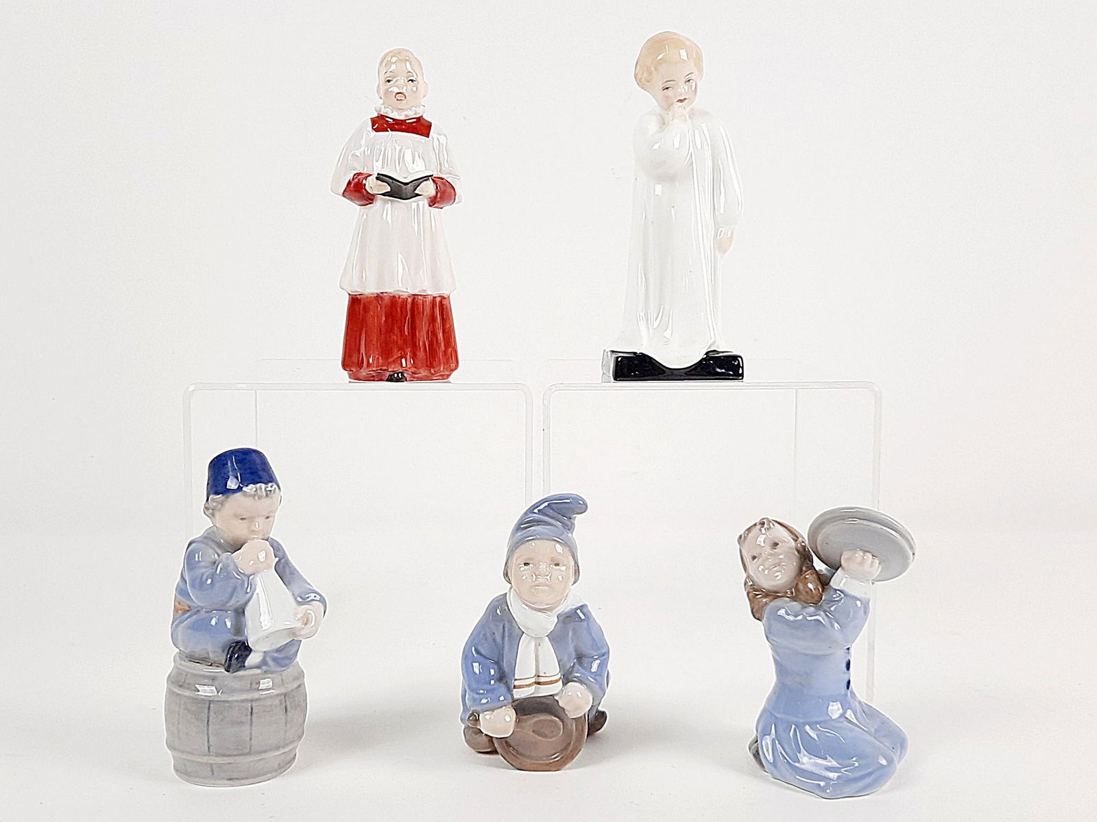 4 Figurines incl Royal Doulton and Royal Copenhagen (1 of 4)