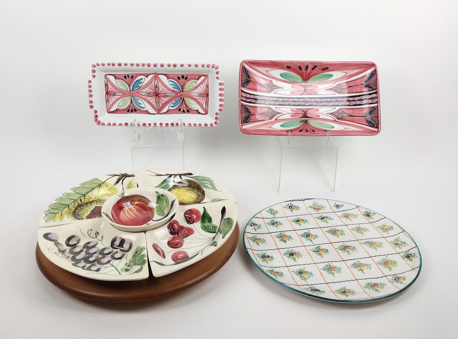 9 Pcs Majolica incl Italian (1 of 5)