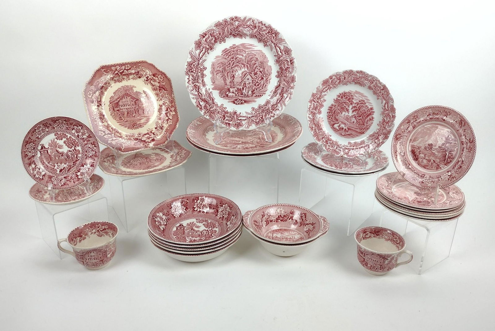 26 Pcs Transferware incl Booths (1 of 7)