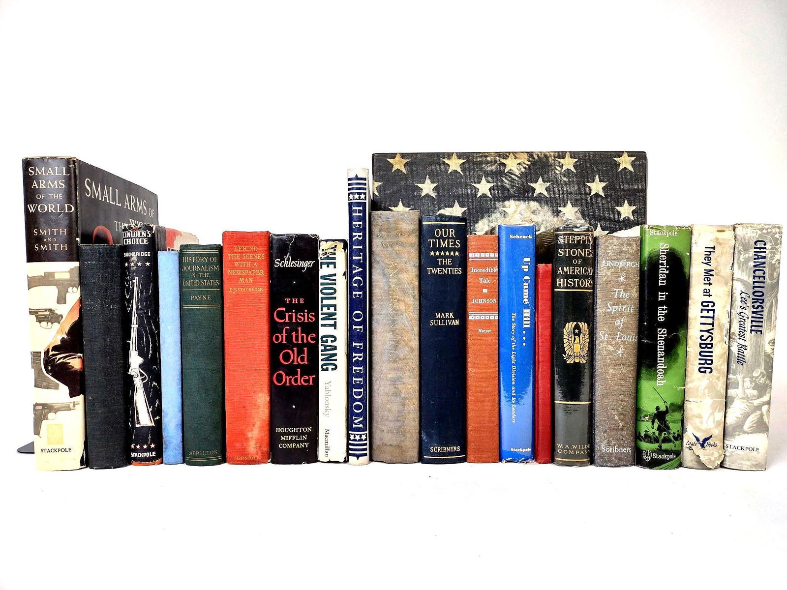 18 Assorted Americana Books Incl. Militaria And Civil War (1 of 13)