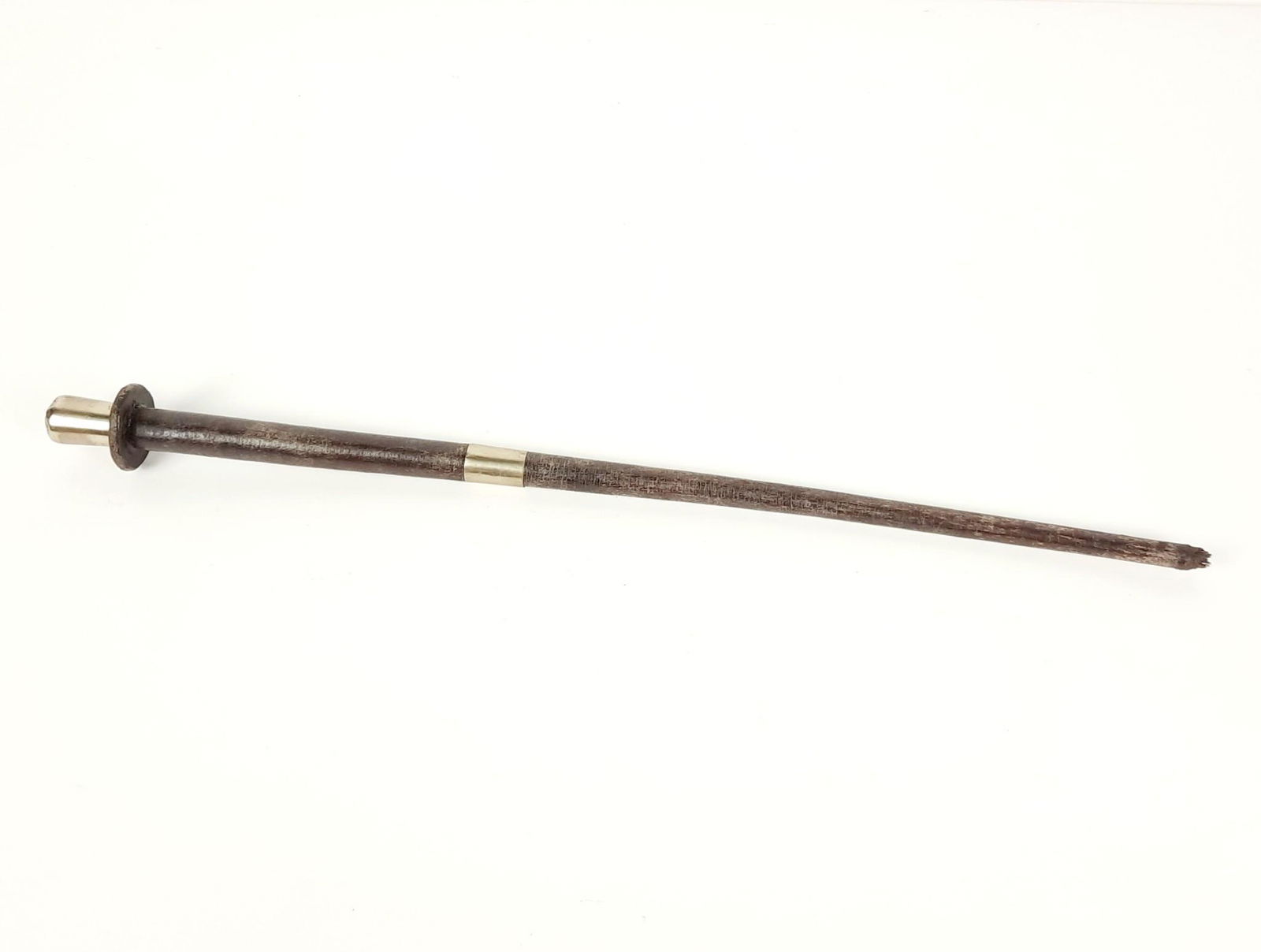 Albert H. Stackpole's Leather Wrapped Swagger Stick (1 of 4)