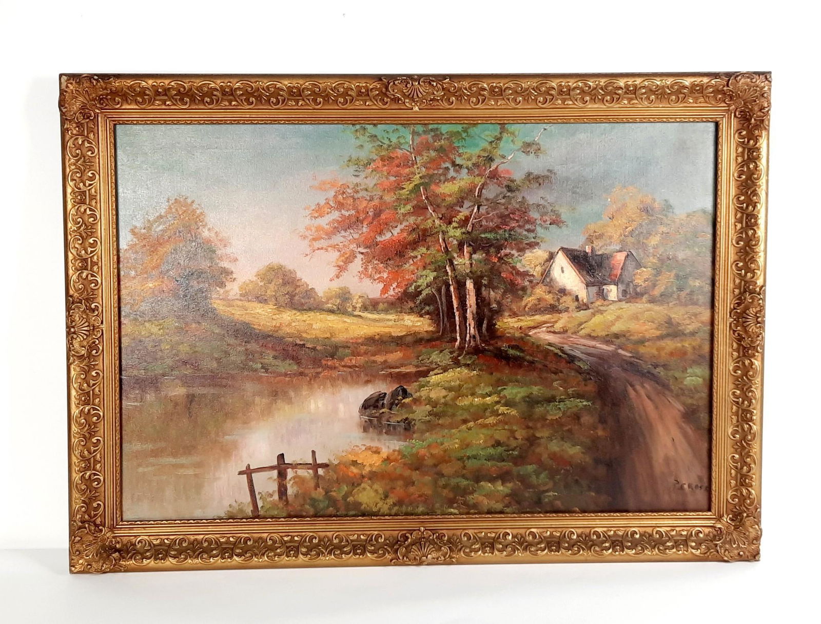 P. Jack Cross Landscape Painting (1 of 3)