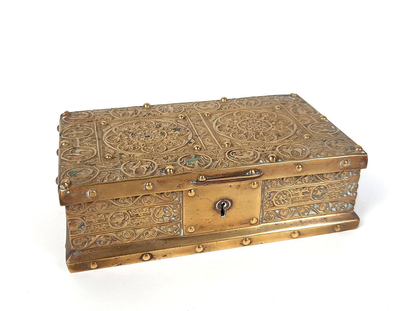 Antique Chinese Brass Box (1 of 5)