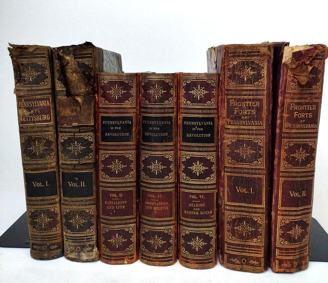3 Sets Of Pennsylvania Military History Incl. Revolution, Gettysburg, Frontier Forts (1 of 16)