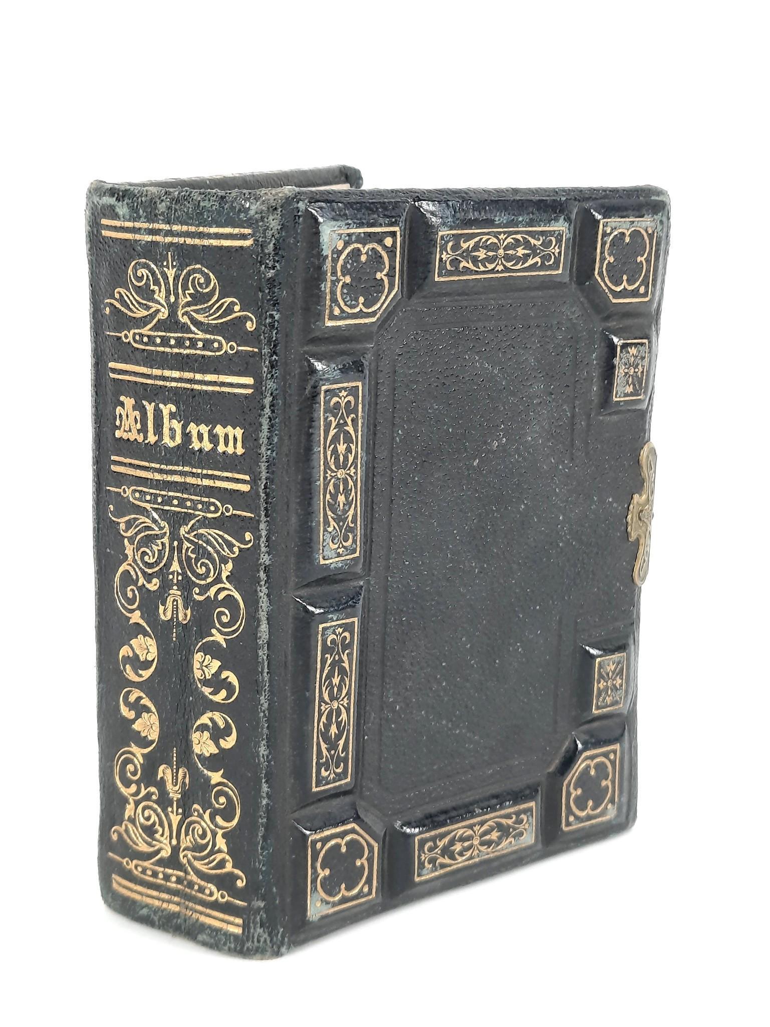 19th c Photograph Album w/ Solder, Lincoln, US Grant ETC (1 of 5)