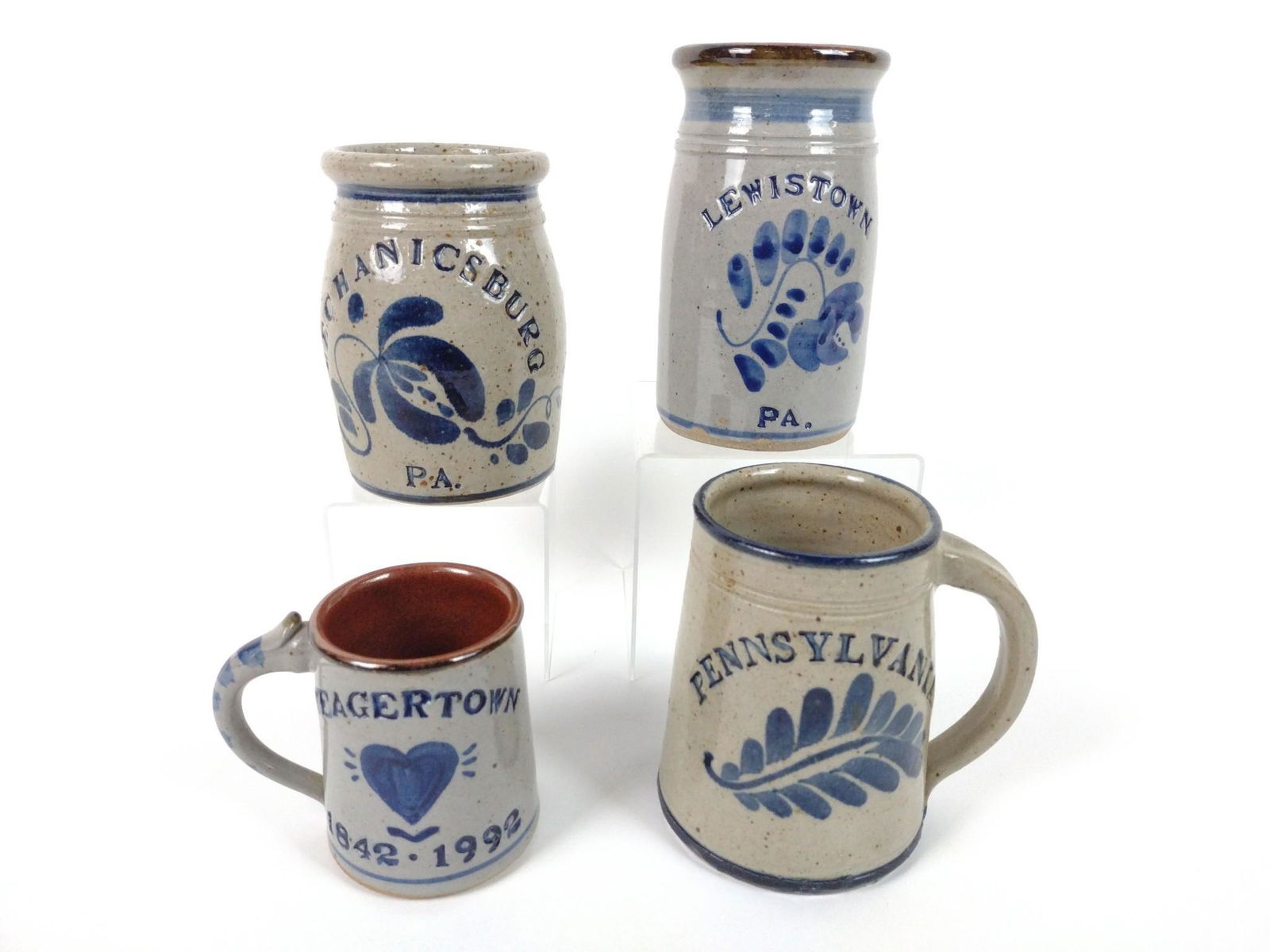 4 Pcs Pennsylvania Stoneware Incl Mechanicsburg (1 of 5)