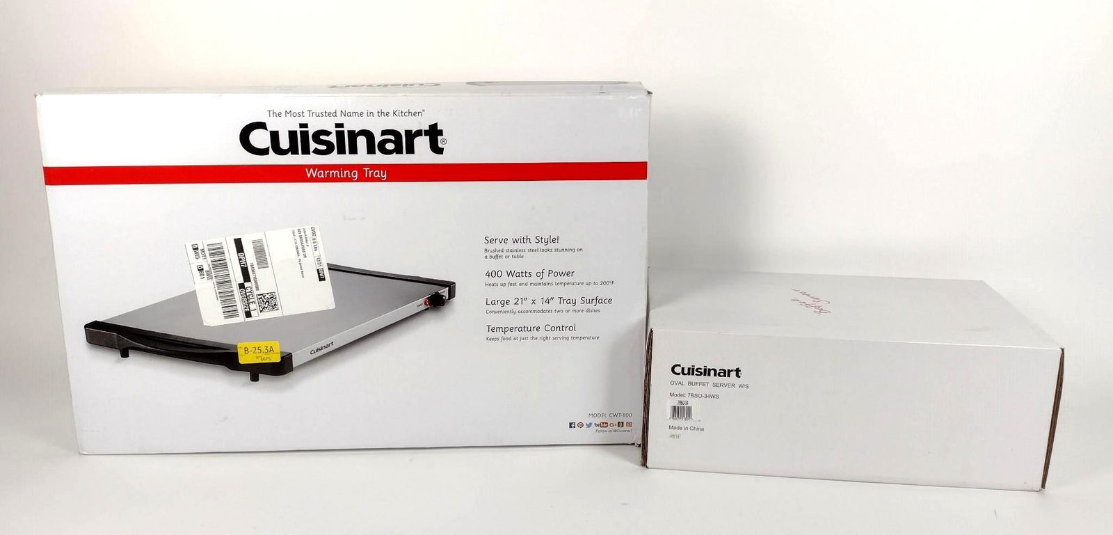 Cuisinart Warming Tray & Oval Buffet Server (1 of 5)