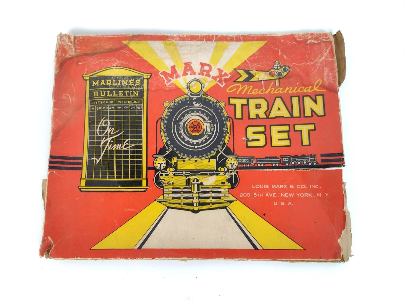 22 Pcs Marx Set incl Railroad Cars & Tracks (1 of 10)