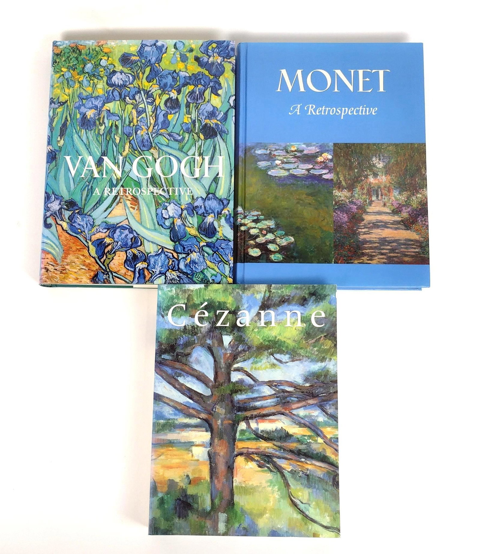 3 Art Books incl Monet: Also includes Cezanne & Van Gogh. MEG IMPORTANT: Before bidding, please read the terms and conditions. When you registered for the auction you agreed to these terms and will be required to comply with
