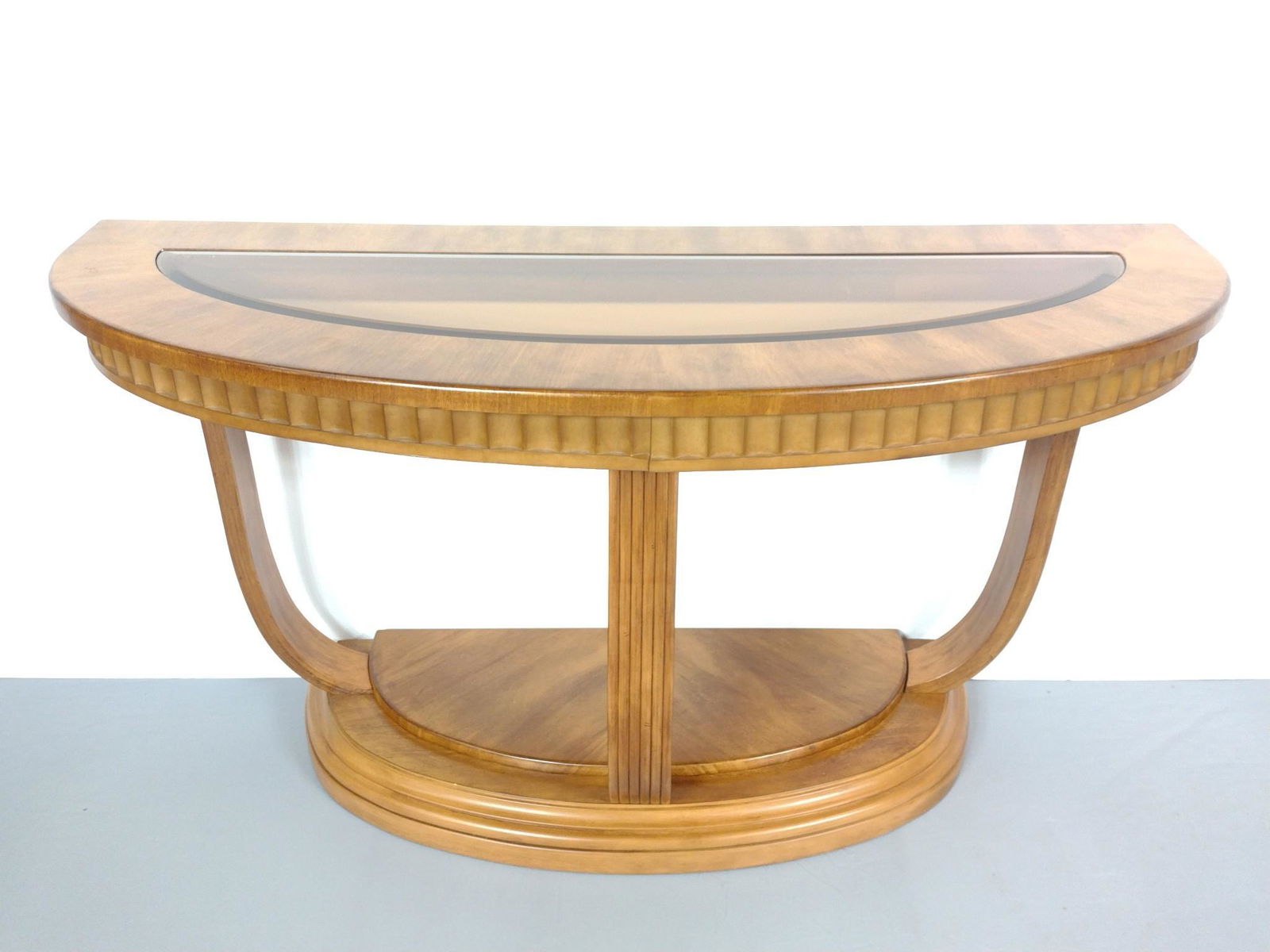 Glass Top Hall Table (1 of 5)