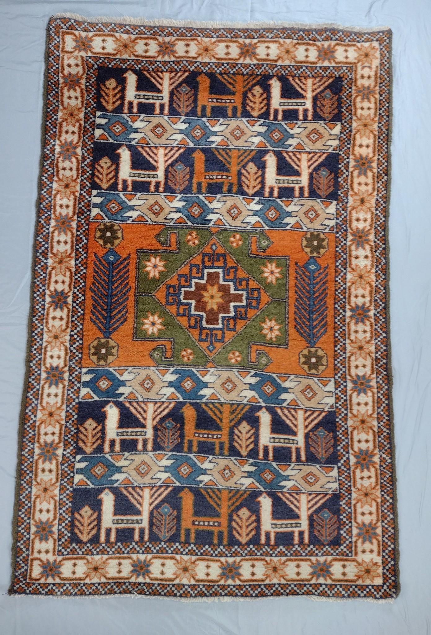 Persian Tribal Area Rug (1 of 2)