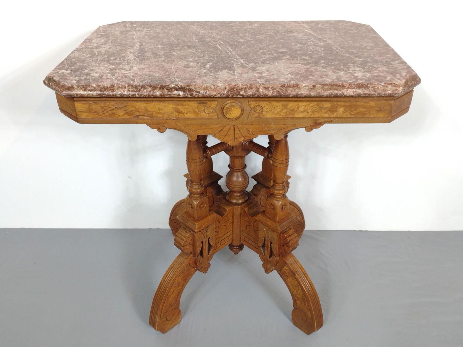 Victorian Marble Top Table (1 of 6)