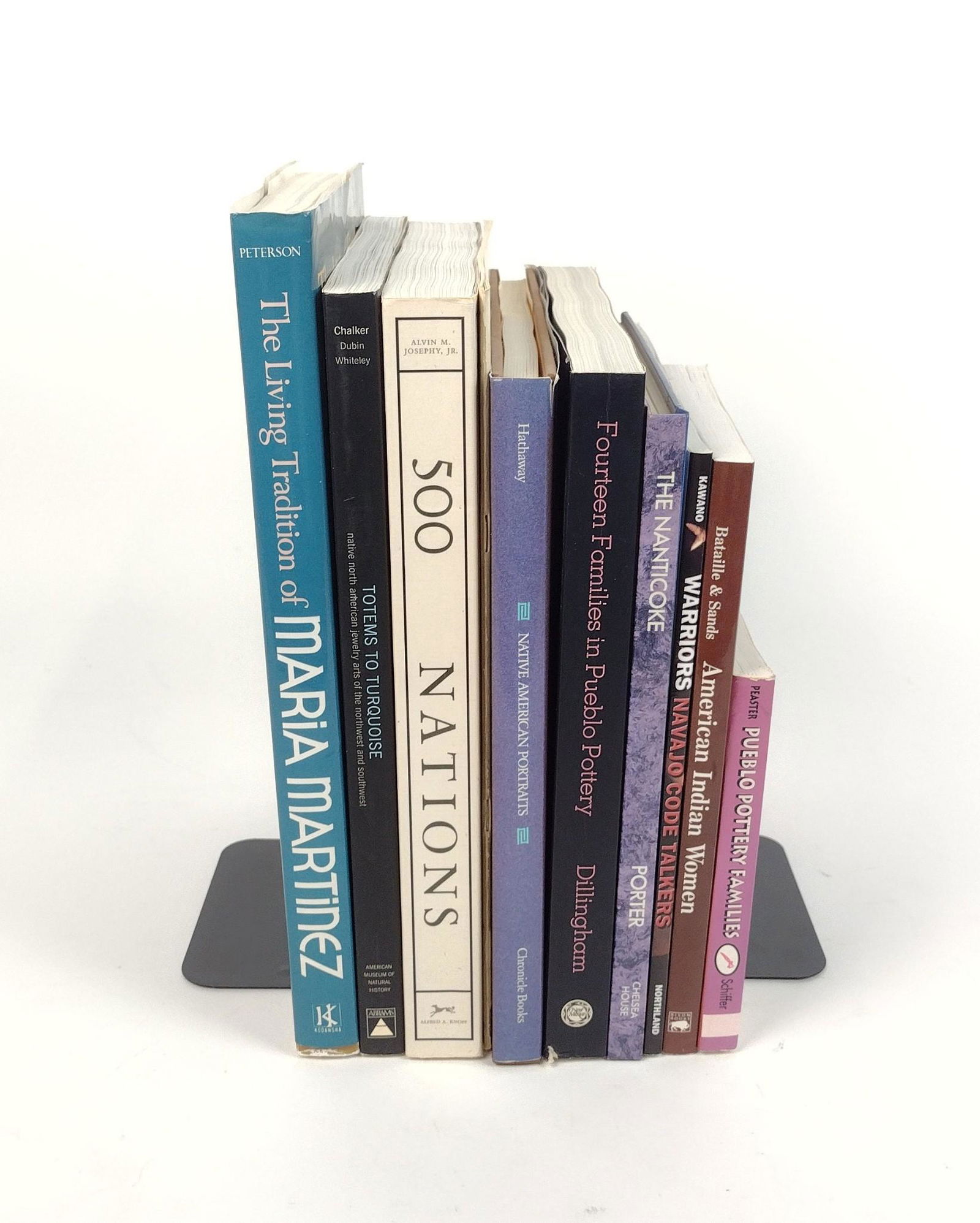 10 Native Americans Books incl Pueblo Pottery Families (1 of 20)