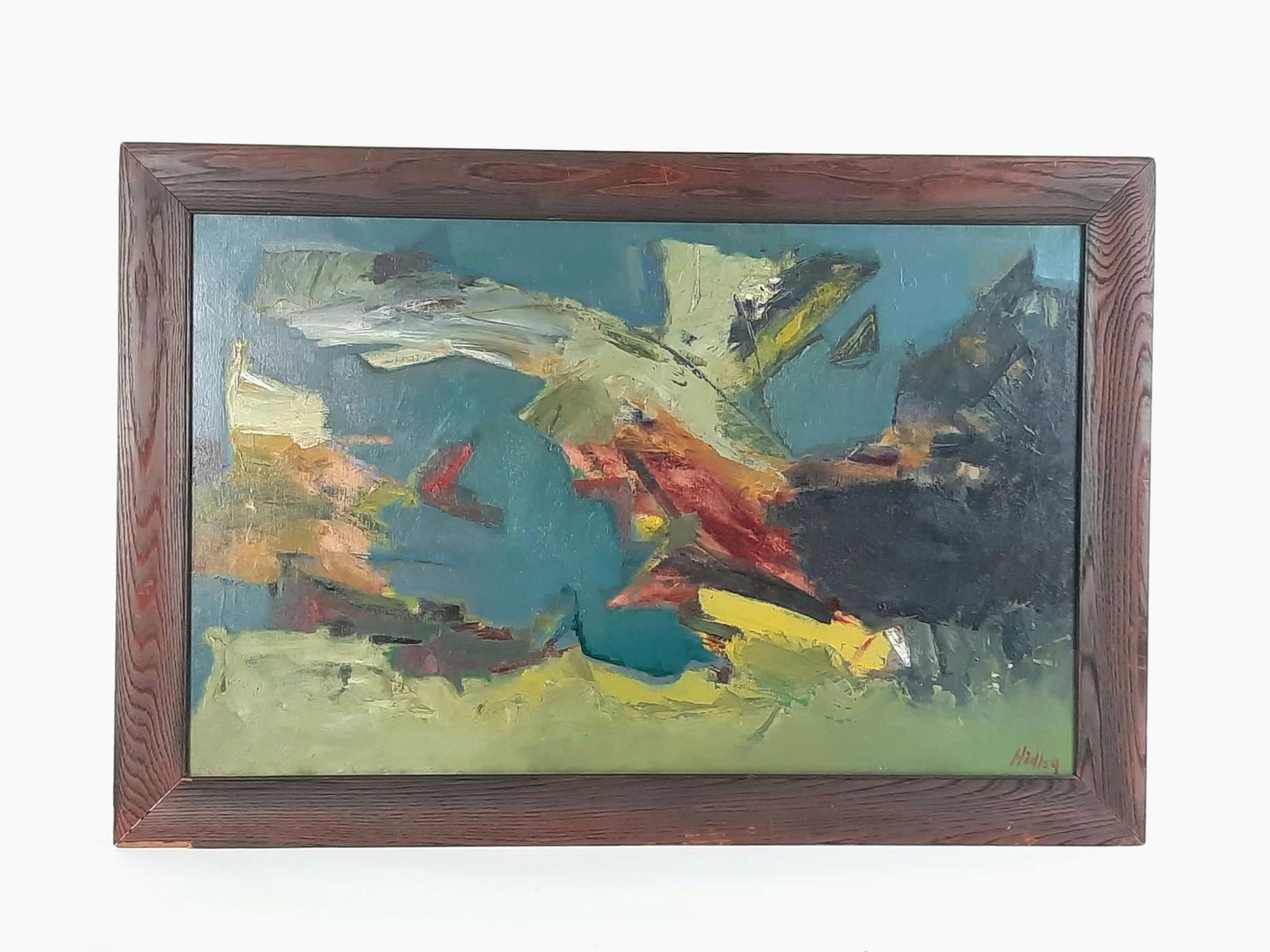 Charles Li Hidley "Lunar Object" Painting (1 of 4)