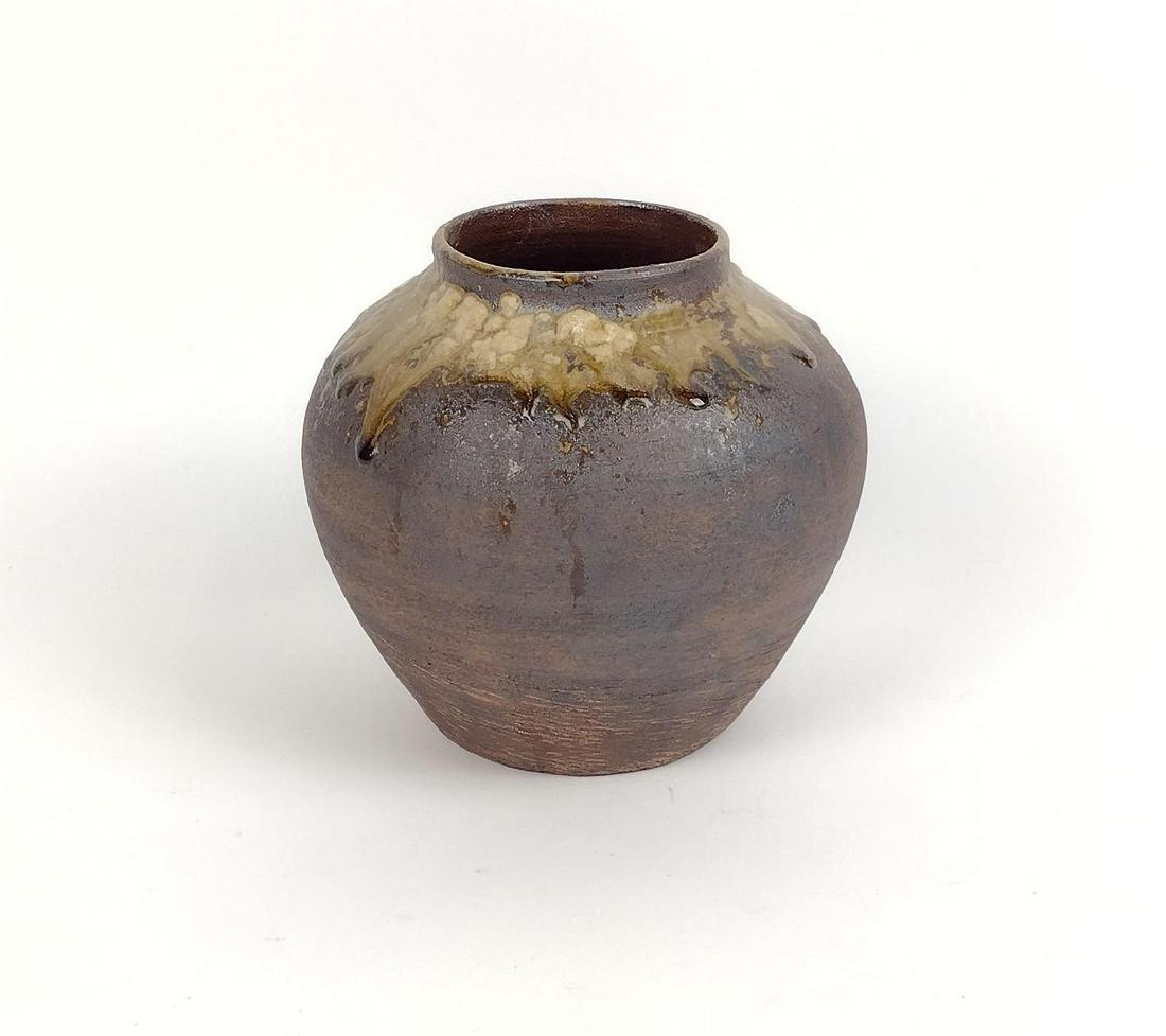Ron Artman Vase: 6-1/2" diameter X 5-3/4" high. MEG IMPORTANT: Before bidding, please read the terms and conditions. When you registered for the auction you agreed to these terms and will be required to comply with th