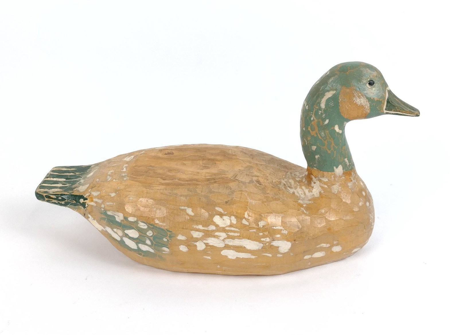 Kings Grant Duck Decoy: 14" long X 7-1/2" high. MEG IMPORTANT: Before bidding, please read the terms and conditions. When you registered for the auction you agreed to these terms and will be required to comply with them.