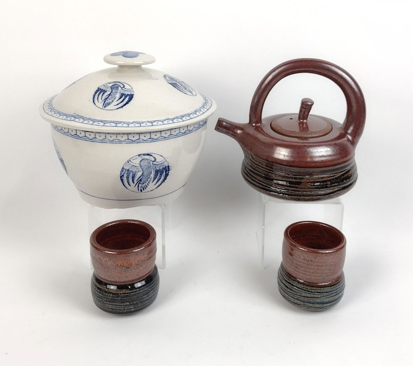 4 Ceramics incl Teapot (1 of 4)