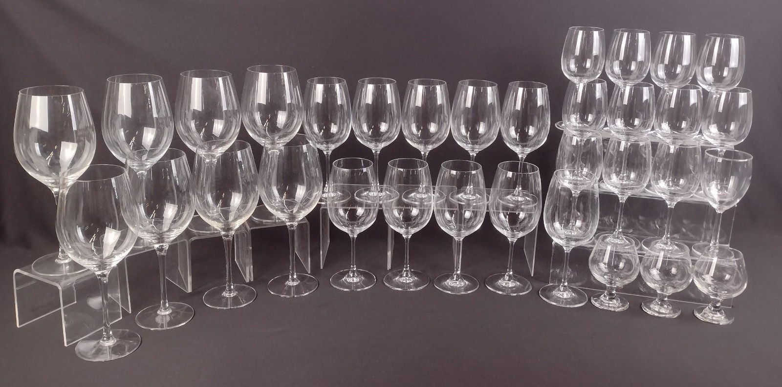 33 Pcs Glass Stemware (1 of 2)