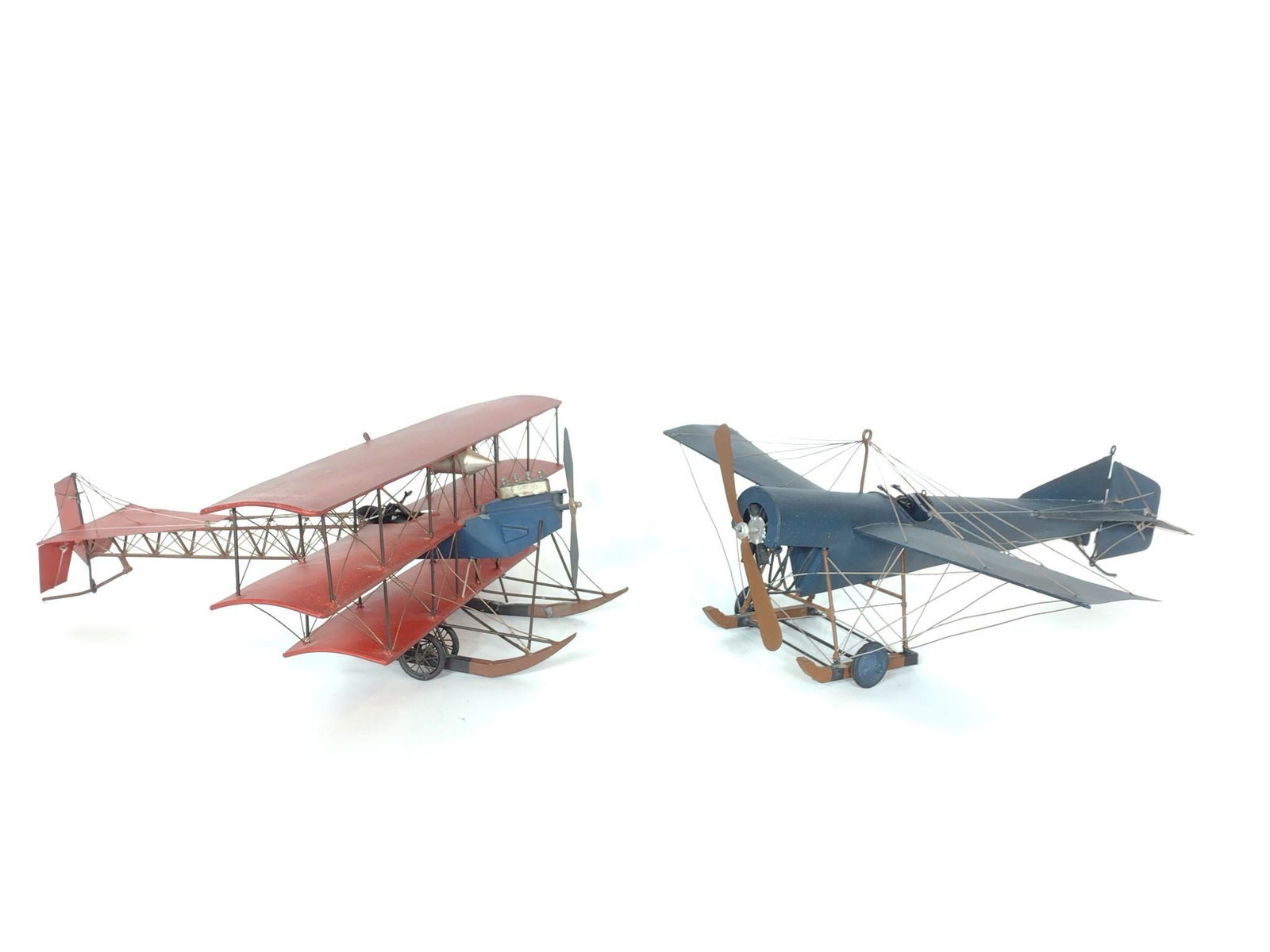 Two painted Tin Planes (1 of 10)
